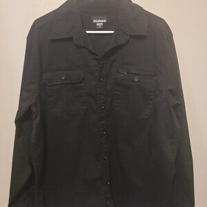 Die Hard black long sleeve button up shirt size large